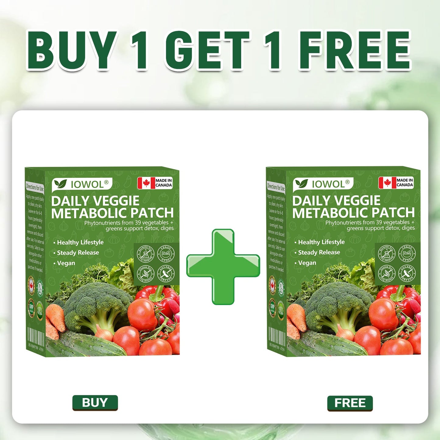 CA🥦𝐎𝐟𝐟𝐢𝐜𝐢𝐚𝐥 𝐒𝐭𝐨𝐫𝐞 | 𝐈𝐎𝐖𝐎𝐋® 𝐃𝐚𝐢𝐥𝐲 𝐕𝐞𝐠𝐞𝐭𝐚𝐛𝐥𝐞 𝐌𝐞𝐭𝐚𝐛𝐨𝐥𝐢𝐜 𝐏𝐚𝐭𝐜𝐡 𝐮𝐬𝐞𝐬 𝐨𝐫𝐠𝐚𝐧𝐢𝐜 𝐯𝐞𝐠𝐞𝐭𝐚𝐛𝐥𝐞 𝐞𝐱𝐭𝐫𝐚𝐜𝐭𝐬 𝐚𝐧𝐝 𝐩𝐡𝐲𝐭𝐨𝐧𝐮𝐭𝐫𝐢𝐞𝐧𝐭𝐬 𝐟𝐫𝐨𝐦 𝟑𝟗 𝐯𝐞𝐠𝐞𝐭𝐚𝐛𝐥𝐞𝐬 + 𝐠𝐫𝐞𝐞𝐧𝐬 𝐭𝐨 𝐬𝐮𝐩𝐩𝐨𝐫𝐭 𝐝𝐞𝐭𝐨𝐱, 𝐝𝐢𝐠𝐞𝐬𝐭𝐢𝐨𝐧 & 𝐦𝐞𝐭𝐚𝐛𝐨𝐥𝐢𝐜 𝐫𝐞𝐬𝐞𝐭, 𝐚𝐧𝐝 𝐛𝐨𝐨𝐬𝐭 𝐞𝐧𝐞𝐫𝐠𝐲 𝐟𝐨𝐫 𝐚𝐥𝐥-𝐝𝐚𝐲 𝐰𝐞𝐥𝐥𝐧𝐞𝐬𝐬.