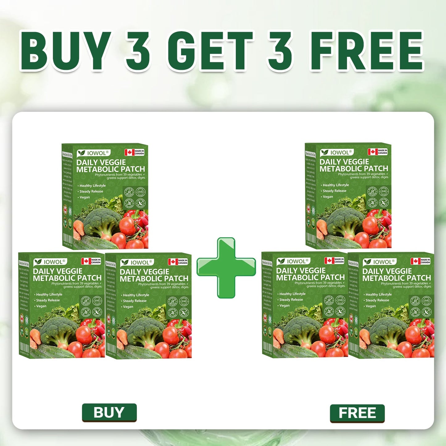 CA🥦𝐎𝐟𝐟𝐢𝐜𝐢𝐚𝐥 𝐒𝐭𝐨𝐫𝐞 | 𝐈𝐎𝐖𝐎𝐋® 𝐃𝐚𝐢𝐥𝐲 𝐕𝐞𝐠𝐞𝐭𝐚𝐛𝐥𝐞 𝐌𝐞𝐭𝐚𝐛𝐨𝐥𝐢𝐜 𝐏𝐚𝐭𝐜𝐡 𝐮𝐬𝐞𝐬 𝐨𝐫𝐠𝐚𝐧𝐢𝐜 𝐯𝐞𝐠𝐞𝐭𝐚𝐛𝐥𝐞 𝐞𝐱𝐭𝐫𝐚𝐜𝐭𝐬 𝐚𝐧𝐝 𝐩𝐡𝐲𝐭𝐨𝐧𝐮𝐭𝐫𝐢𝐞𝐧𝐭𝐬 𝐟𝐫𝐨𝐦 𝟑𝟗 𝐯𝐞𝐠𝐞𝐭𝐚𝐛𝐥𝐞𝐬 + 𝐠𝐫𝐞𝐞𝐧𝐬 𝐭𝐨 𝐬𝐮𝐩𝐩𝐨𝐫𝐭 𝐝𝐞𝐭𝐨𝐱, 𝐝𝐢𝐠𝐞𝐬𝐭𝐢𝐨𝐧 & 𝐦𝐞𝐭𝐚𝐛𝐨𝐥𝐢𝐜 𝐫𝐞𝐬𝐞𝐭, 𝐚𝐧𝐝 𝐛𝐨𝐨𝐬𝐭 𝐞𝐧𝐞𝐫𝐠𝐲 𝐟𝐨𝐫 𝐚𝐥𝐥-𝐝𝐚𝐲 𝐰𝐞𝐥𝐥𝐧𝐞𝐬𝐬.